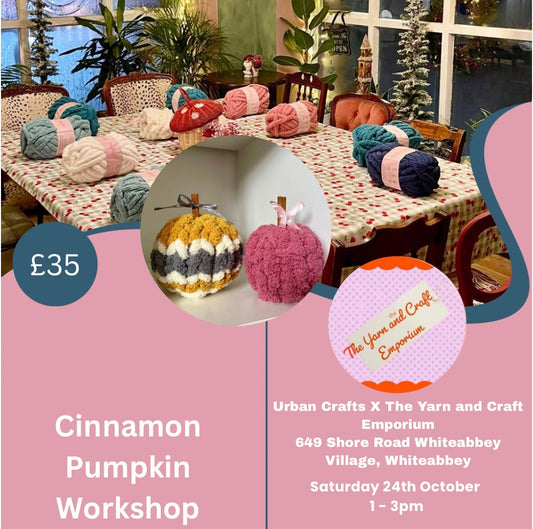 Cinnamon pumpkin workshop with Holly