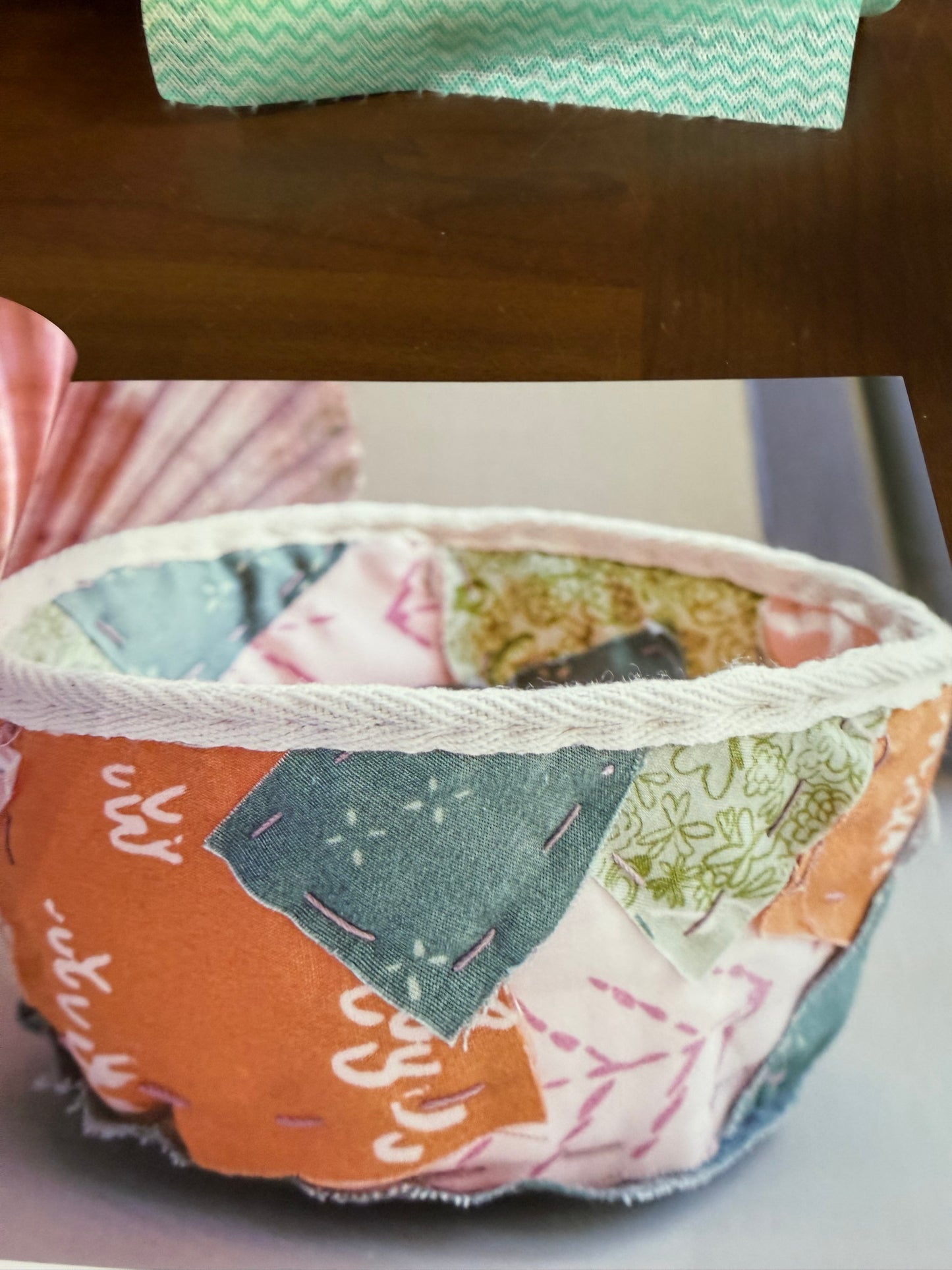 Sashiko and afternoon tea - June the 13th