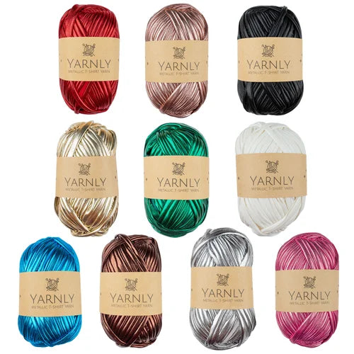 Yarnly - Metallic T Shirt Yarn