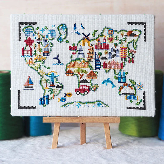 Adventure Awaits - Cross stitch kit