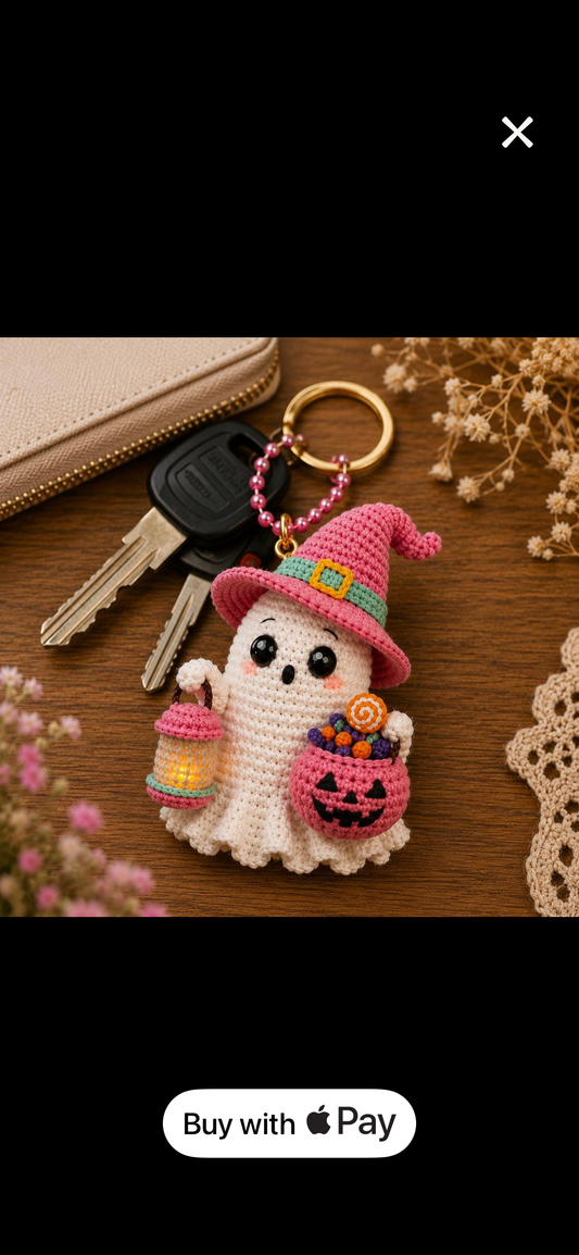 Wee ghost keyring