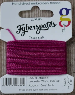 Fyberspates Gleam threads - Mixed Magentas 711E